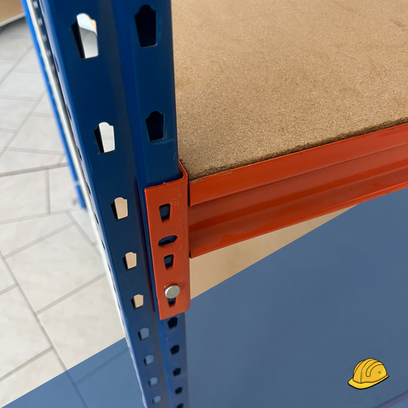 Rayonnage mi-lourd AR Racking – H2500 mm  Profondeur 1200 mm - 550kg/niv