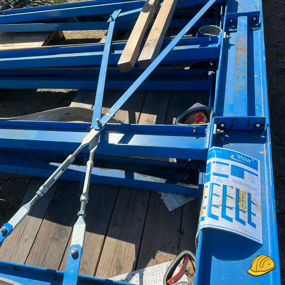 Colonne de cantilever STOW  – Colonne IPN – Bleu – H3600 mm - 4 bras /colonne + contreventement inclus