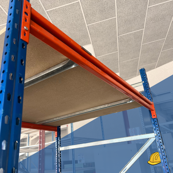 Rayonnage mi-lourd AR Racking – H2500 mm  Profondeur 1200 mm - 550kg/niv