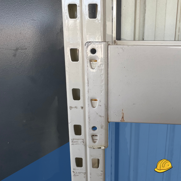 [LOT]  rayonnage mi-lourd ESMENA - Hauteur 3500mm, Profondeur 630mm - 5 échelles + 5 niveaux